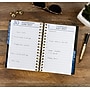 2026-2027 Overland Travelware 1.25" x 7" Calendar Year Daily Standard Planner, Paperboard Cover, Black Floral (90698)~#|#~2D5D6CB8-ECA4-4165-8EC8BA289B440DEE_sc7