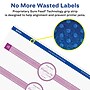 Avery Laser/Inkjet Multipurpose Labels, White, 5 Labels/Sheet, 100 Sheets/Pack (94118-WGP100)~#|#~2D617982-B320-400A-AE4D65CF775D00FA_sc7