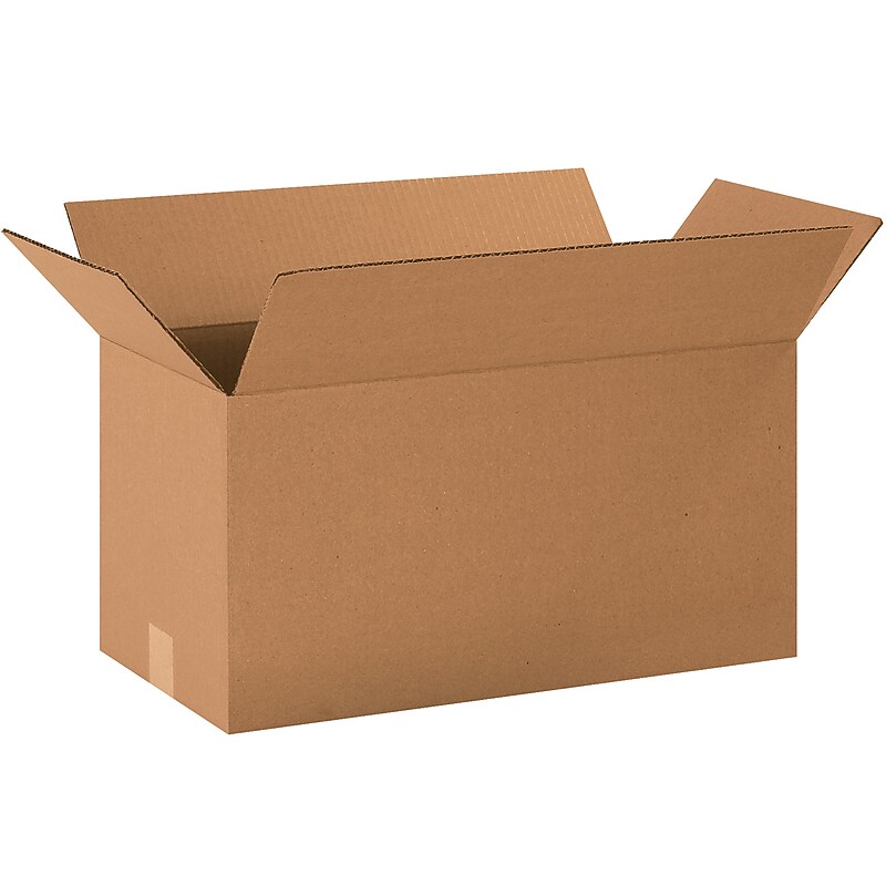 20" x 10" x 10" Shipping Boxes, 32 ECT, 25/Bundle (201010) image 1