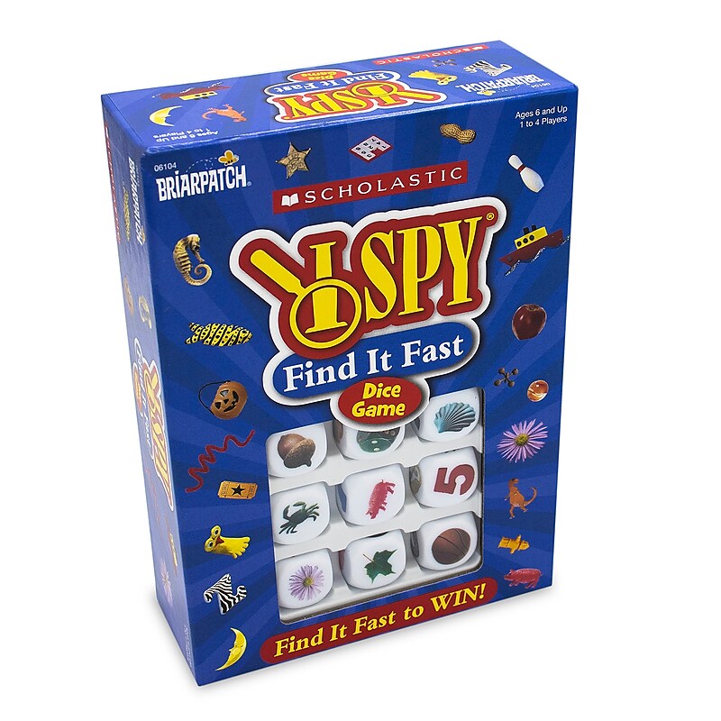 Briarpatch Scholastic I SPY Find It Fast Game (UG-06104) image 1