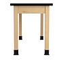 Diversified Woodcrafts Perpetulab Rectangular Science Lab Table, 60" x 24", Light Hardwood (P7606M30N)~#|#~2D698104-C814-4B84-90330D9D57DF9B93_sc7