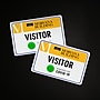 Avery Laser/Inkjet Name Badge Labels, 2 1/3" x 3 3/8", White/Blue, 2 Labels/Sheet, 20 Sheets/Pack (05151)~#|#~2D6B31B2-6057-45CD-A1607995F3FD1FC5_sc7