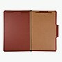 Pendaflex Pressboard Classification Folders, 1-Divider, 2" Expansion, Legal Size, Brick Red, 10/Box (2157R)~#|#~2D6D0D60-7A65-4E9D-B48FF84318A49E39_sc7