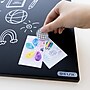 BAZIC Products CUBIX Frameless Magnetic Chalkboard, 14" x 14", Chalk Marker & Magnet (BAZ6049)~#|#~2D717681-2A18-4E50-AE20705FAABB1BFC_sc7