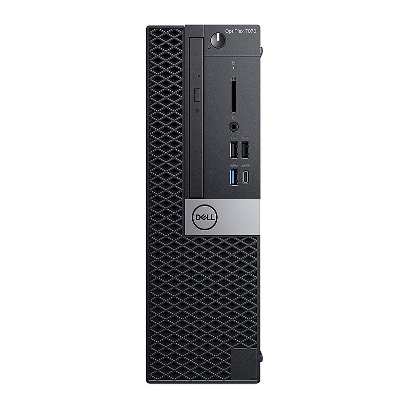 Dell OptiPlex 7070 SFF Refurbished Desktop Computer, Intel Core i5-9500 3.0GHz, 16GB RAM, 256GB SSD, Windows 11 Pro image 1