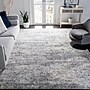 Safavieh Berber Shag Collection 8' x 10' Rectangle Indoor Area Rug, Machine Made, Grey Blue/Cream (BER219G-8)~#|#~2D80F643-2EB7-4846-9349E24174BCB0C8_sc7