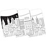 Barker Creek Color Me! Cityscapes Classroom Decor Set, 4 Packs/Set (BC3510)~#|#~2D81231B-CDA6-4848-82D449535D321891_sc7