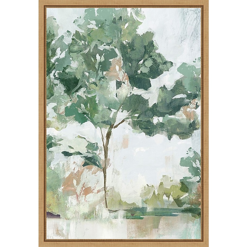 Amanti Art Forest Beauty I by Isabelle Z Framed Canvas Wall Art Print, 16" x 23" (A42675339727) image 1