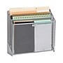 Mind Reader 3-Pocket Metal Mesh Mountable Wall File, Letter Size, Silver (WAFIST3-SIL)~#|#~2D8AE329-2AF2-440D-A392EA2AB49C5DF9_sc7