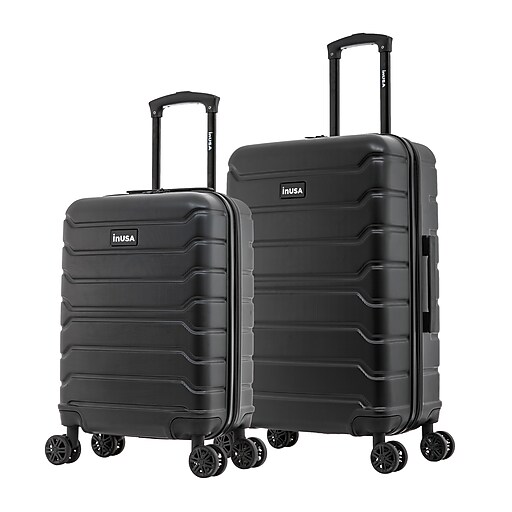 esience ２本セット InUSA Trend 2-Piece Hardside Spinner Luggage Set, TSA Checkpoint