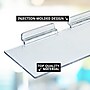 Azar Displays Acrylic Shoe Shelf for Slatwall, 10"W x 4"D, Clear, 10-Pack (556003-CLR-10PK)~#|#~2D8C2D68-1393-4FBB-A3EB0C198366C4DB_sc7