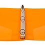 JAM Paper 1/2" 3-Ring Flexible Poly Binder, Orange (PB75237OR)~#|#~2D8F9F85-EBFE-4444-84AE090B9D1FDBFE_sc7