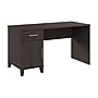 Bush Furniture Somerset 54"W Office Desk with Drawer and Storage Cabinet, Storm Gray (WC81554)~#|#~2D972EA3-C88D-402D-B770103C014D6F63_sc7
