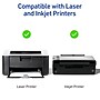 Avery Half-Sheet Printable Shipping Labels, Matte White, Laser/Inkjet, 5.5" x 8.5", 20 Labels/Pack (18126)~#|#~2D99C5BA-63DE-40E8-8E7CD92E1FF6E717_sc7