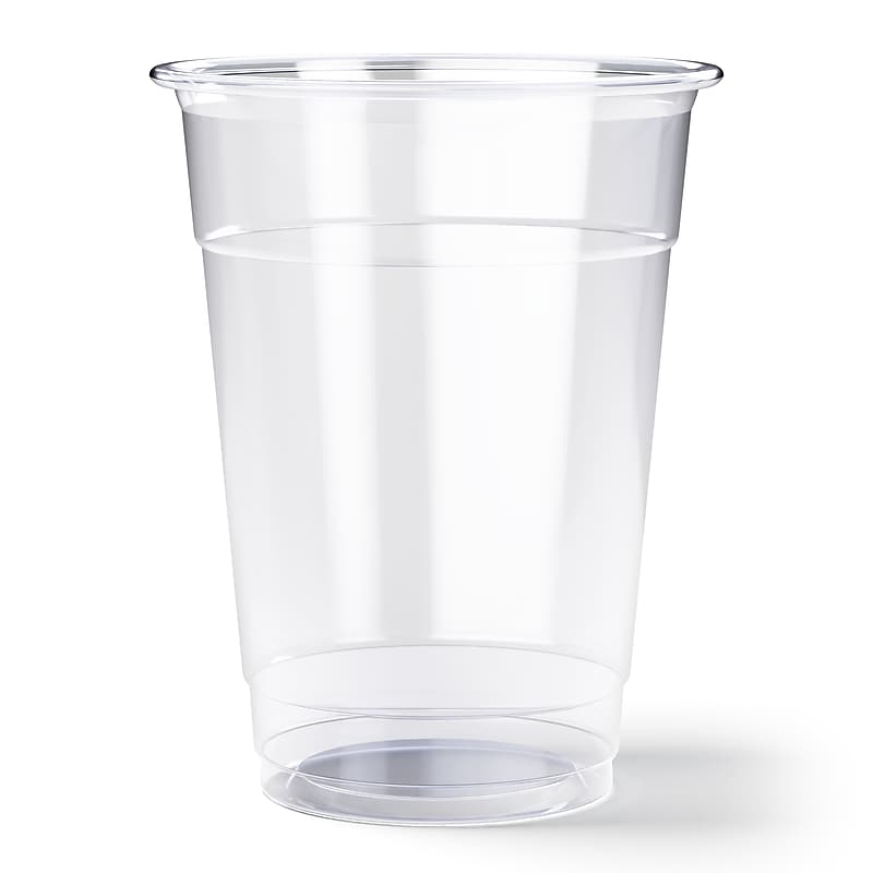 Perk™ Plastic Cold Cup, 16 Oz., Clear, 50/Pack (PK45562) image 1