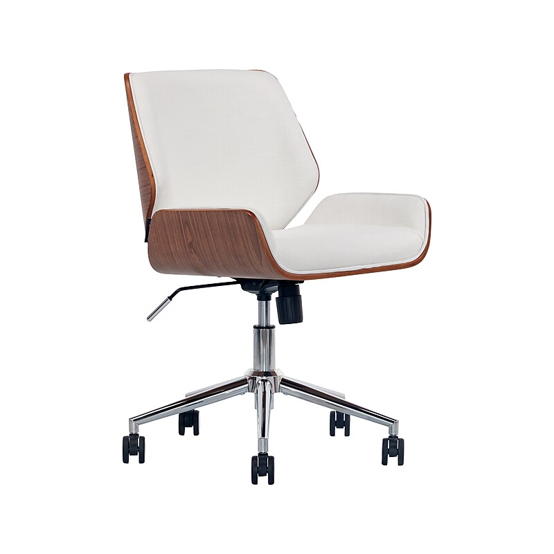 Thomasville Furniture Sansovino Fabric Task Chair, White/Brown (60067) image 1