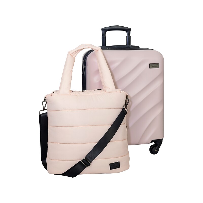 Geoffrey Beene 2-Piece Hardside Spinner Luggage Set, Blush (GB24-2) image 1