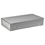 Iris 27.5 Quart Underbed Storage Container, Plastic, Gray (500230)~#|#~2DA2BF3E-D797-496B-AB0E644CB6383ECE_sc7