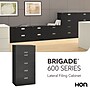 HON® Brigade 600 Series Lateral File Cabinet, A4/Legal/Letter, 5-Drawer, Charcoal, 19 1/4"D (685LS)~#|#~2DA68700-EA7C-4AA6-B9BE9A641E8DEC1F_sc7