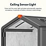 Flexispot Quick Install Series Solo Pro Sound Absorbing Privacy Booth, Black (EP1SB)~#|#~2DA68B92-472D-434D-9796A6768E544F00_sc7