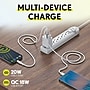 Overtime 38W Wall Charger and Car Charger with Two 6-Foot USB-C to USB-C Cables Bundle, White (OHC6TCX2)~#|#~2DB1D74D-083A-45B9-B4F8804A887DE41B_sc7