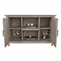 Bush Furniture Key West 30" Accent Cabinet with Doors and 4 Shelves, Washed Gray (KWS146WG-03)~#|#~2DB22ECD-D389-4FD2-BC904D4016F9B727_sc7
