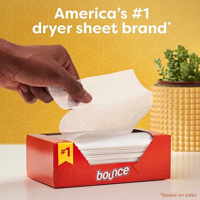 Bounce Dryer Sheets, Outdoor Fresh Scent, 160/Sheets (80168) | Staples