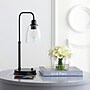 Safavieh Kashton 20" LED Table Lamp with USB Port, Black (TBL4186A)~#|#~2DB401D4-1B09-432E-B40F796F379090CE_sc7