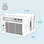 Keystone 115-Volt 14,000 BTU Window Air Conditioner with Remote, White (KSTAW14DE)~#|#~2DB41FD4-9A6F-49A9-BF73B7E7AF331462_sc7