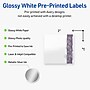 Avery Laser/Inkjet Square Multipurpose Labels, 2" x 2", White, 120/Pack (S00-F4M)~#|#~2DB4E04D-5864-409F-84BA16226DF3E593_sc7