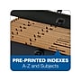 Pendaflex Paper Stock Accordion File, Alphabetical/Subject Index, 19-Pocket, Legal, Assorted Colors (11170)~#|#~2DB6A679-80AE-4CAF-861FCACD45256BCA_sc7