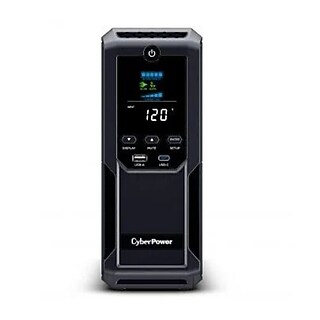 CyberPower 1500VA 10-Outlet Battery Backup UPS Systems, Black