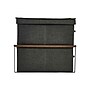 Household Essentials Storage Boxes, Stackable with Walnut Laminate Top, 2/Set (8017-1)~#|#~2DB9EFC1-147B-4A15-B6718593A92A4D55_sc7