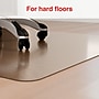 Staples Hard Floor Chair Mat with Lip, 36" x 48", Clear Polycarbonate (ST63679)~#|#~2DBD4F1D-D098-4869-8ED94459BFE22055_sc7