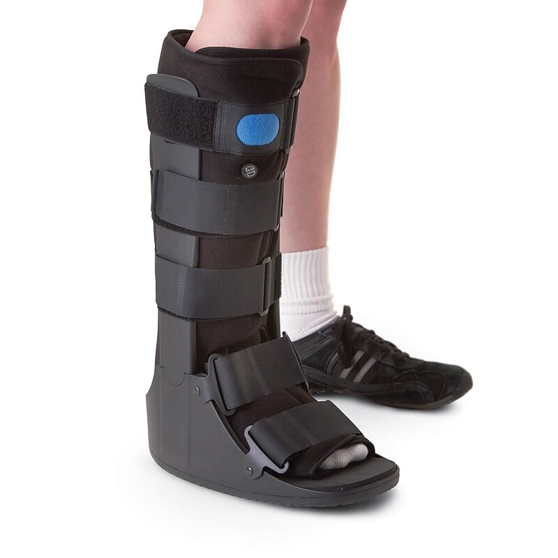 Medline Pneumatic Short Leg Walkers, X-Small (ORT28610XS) image 1