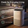 MIKO Essence HEPA Tabletop Air Purifier, 3-Speed, Grey (MA-06WG)~#|#~2DC4F2C8-A513-4555-83523AD185DB02FA_sc7