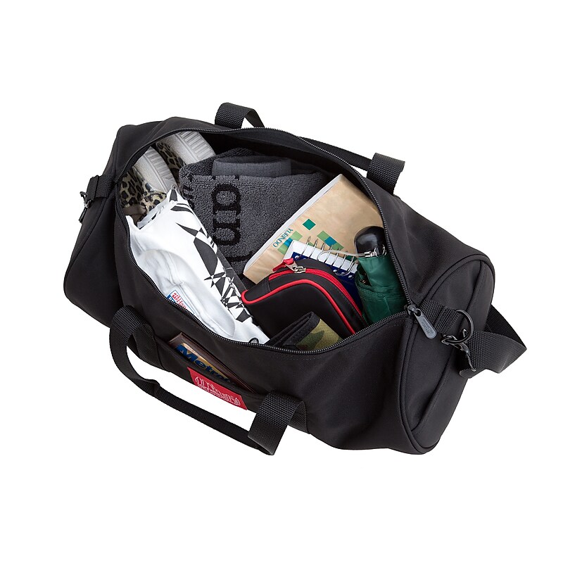 Manhattan Portage Chelsea 18" Nylon Travel Duffel, Black (1802 BLK) image 1