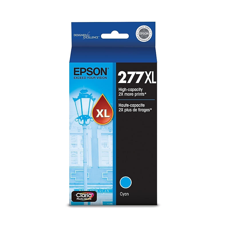 Epson T277XL Cyan High Yield Ink Cartridge image 1