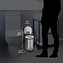 iTouchless SoftStep Round Stainless Steel Step Trash Can with Hinged Lid, 1.29 Gallon (IP01RSS)~#|#~2DC9DA18-8C2C-4BEA-9E5AEB573B27E563_sc7