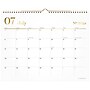 2025-2026 Cambridge Workstyle 15" x 12" Academic Monthly Wall Calendar, White/Gold (1606-707A-26)~#|#~2DCB777F-5794-4D6D-9BF17BDED07997D0_sc7