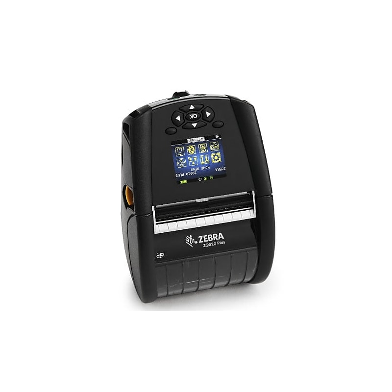 Zebra ZQ62-AUWA0B4-00 Direct Thermal POS, Black image 1