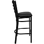 Flash Furniture Metal Back Vinyl Restaurant Barstool, Black (XUDG697BBARBKV)~#|#~2DCD7ABD-881E-4ABE-B5951DDED33E364C_sc7