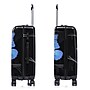 InUSA 24" Hardside Butterfly Suitcase, 4-Wheeled Spinner, TSA Checkpoint Friendly, Black Butterfly (IUAPC00M-BBU)~#|#~2DCF017D-542C-4BD0-85CFD165D8800FD6_sc7