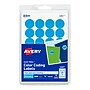 Avery Laser/Inkjet Color-Coding Labels, 3/4" Dia, Light Blue, 1,008 Labels/Pack (5461)~#|#~2DCF4A35-1230-4394-BF2CEAFF2476804F_sc7