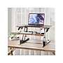 Mount-It! 30"W Manual Rectangular Adjustable Standing Desk Converter, Dark Walnut Woodgrain (MI-15006S)~#|#~2DD62484-63C9-47C2-B39C9BF60C9DE7F7_sc7