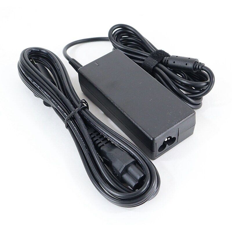 Dell 65W Slim AC Adapter for Dell Inspiron Laptop, Black (A065R073L) image 1