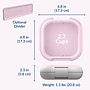 bentgo Chill Mini Bento Box, 2-Compartment, Lilac Mist, 21.6 oz. (BGCHLMN-LLM)~#|#~2DE148C4-61D0-4957-AA2302FD2AADD163_sc7