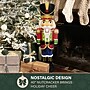 Fraser Hill Farm 40” Nutcracker Soldier Christmas Blow Mold (FFBM-1NUT-MLT)~#|#~2DE47864-40D2-4C4B-9EBD6033A9711DCD_sc7