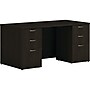 HON Mod 60"W Double-Pedestal Desk, Java Oak (HLPLDS6030BBFJA1)~#|#~2DEDBA0B-B09E-440A-AFBFB31EBB5B0BA9_sc7
