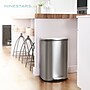 Nine Stars Stainless Steel Step Trash Can, 13.2 Gallon, Silver (SOT-50-8)~#|#~2DF03490-AC37-490E-BBED892B438DE50B_sc7
